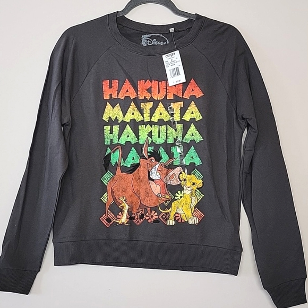 Disney Lion King Hakuna Matata Crewneck Sweatshirt